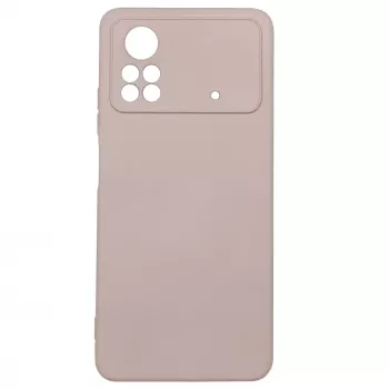 Evelatus Xiaomi Poco M4 Pro Funda de silicona Nano Soft Touch TPU Beige