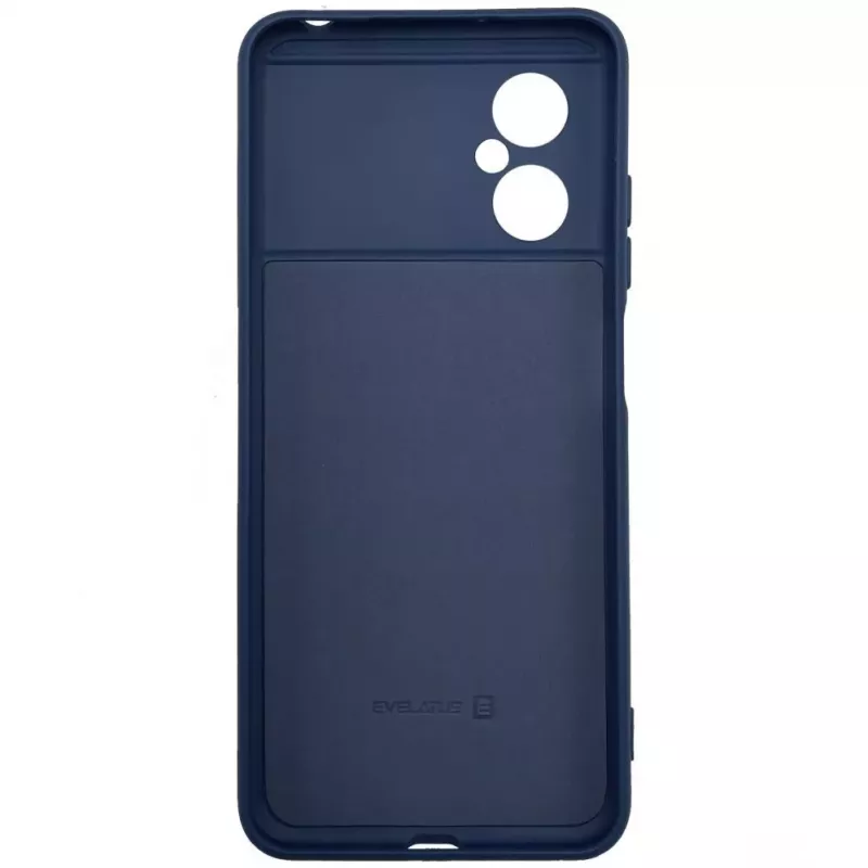 Evelatus Xiaomi Poco M4 5G Funda de silicona Nano Soft Touch TPU Azul