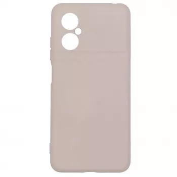 Evelatus Xiaomi Poco M4 5G Funda de silicona Nano Soft Touch TPU Beige