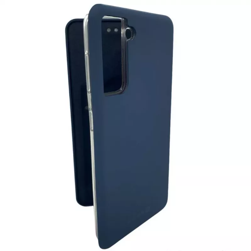 Evelatus Samsung Galaxy S21 FE Funda tipo libro Azul oscuro