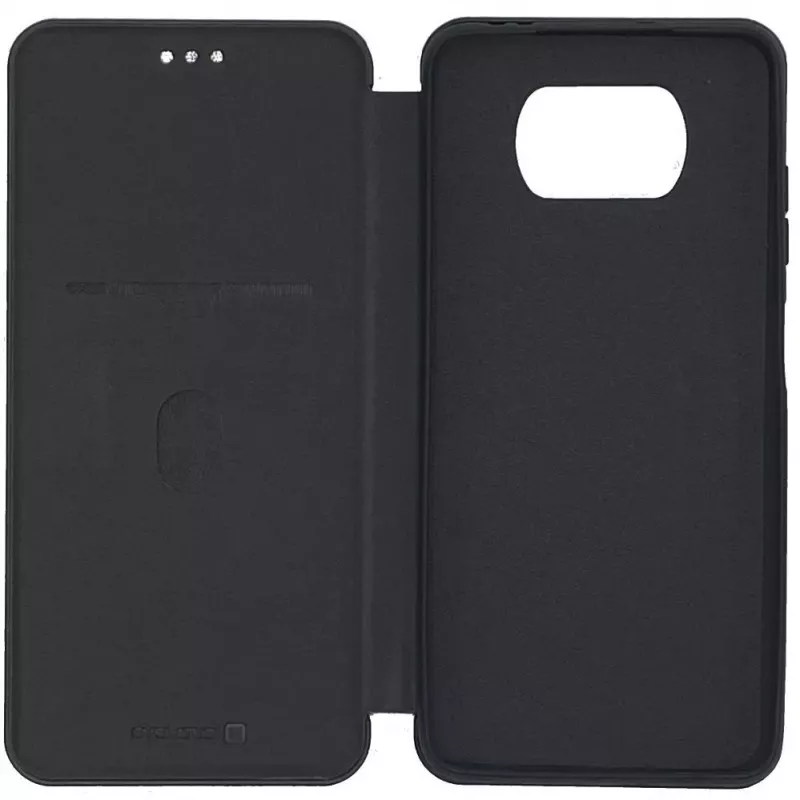 Evelatus Xiaomi Poco X3/X3 NFC/X3 Pro Funda tipo libro Negro