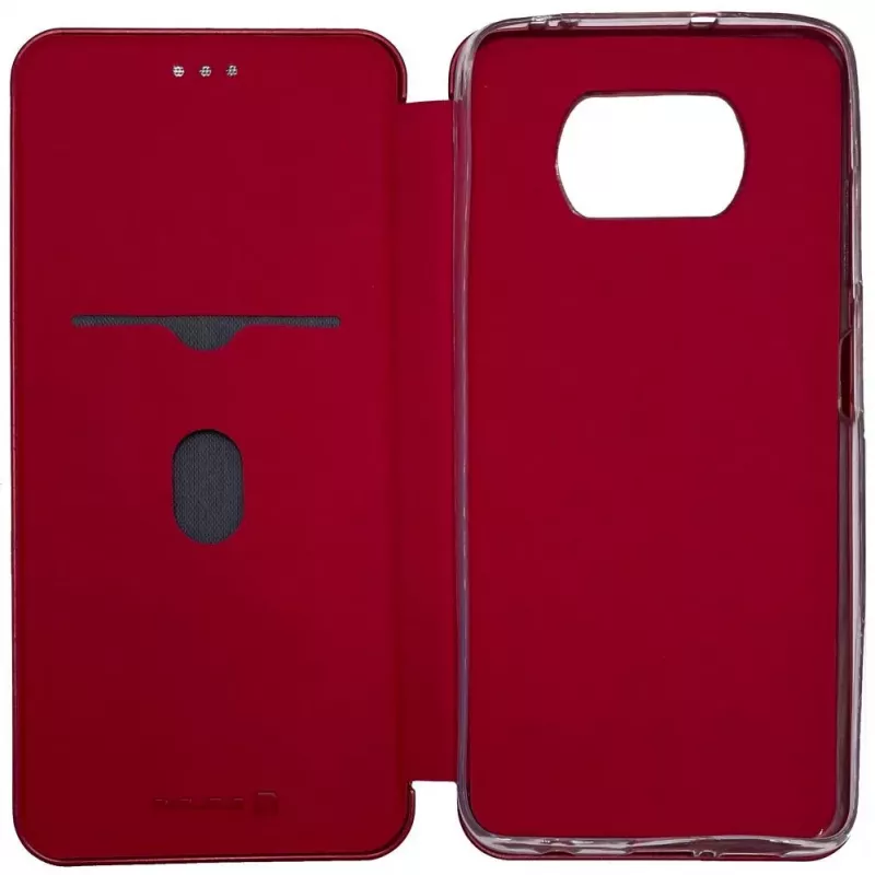 Evelatus Xiaomi Poco X3/X3 NFC/X3 Pro Funda tipo libro Rojo
