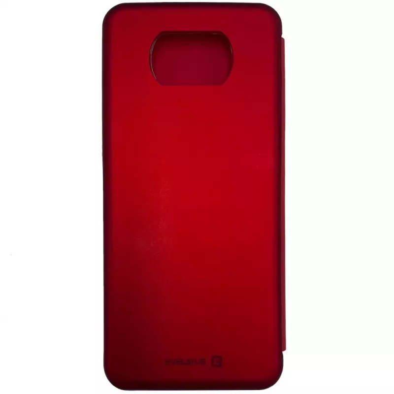 Evelatus Xiaomi Poco X3/X3 NFC/X3 Pro Funda tipo libro Rojo