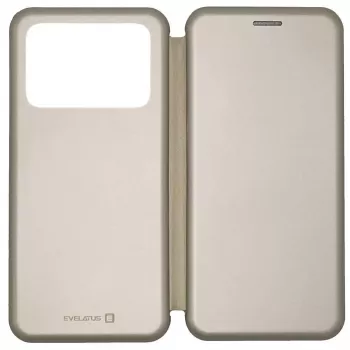 Evelatus Xiaomi Poco X4 Pro 5G Funda tipo libro Oro