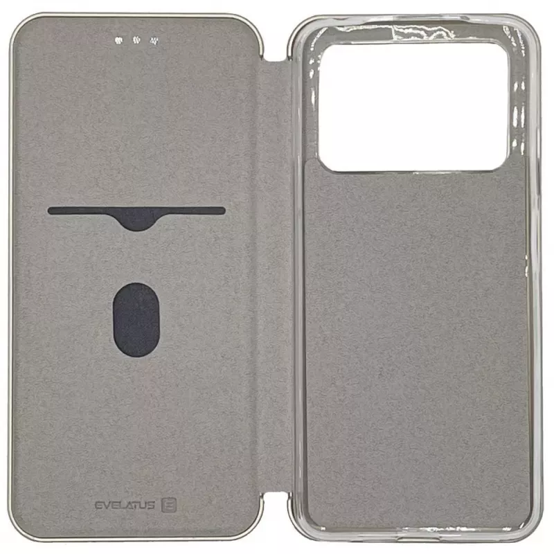 Evelatus Xiaomi Poco X4 Pro 5G Funda tipo libro Oro