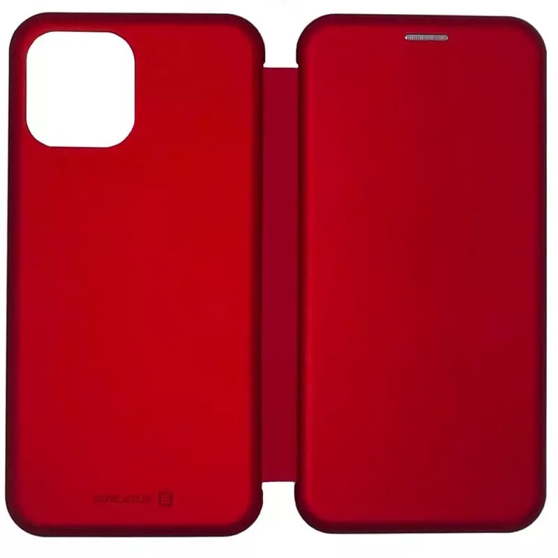 Evelatus Funda tipo libro para Xiaomi Redmi 9C / 10A 4G, Rojo