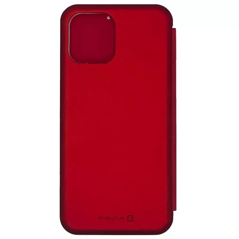 Evelatus Funda tipo libro para Xiaomi Redmi 9C / 10A 4G, Rojo