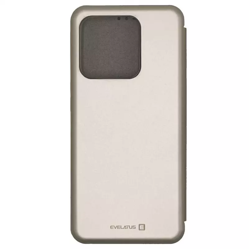 Evelatus Funda tipo libro para Xiaomi Redmi 10C / C40 - Oro