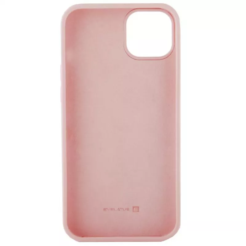 Evelatus Apple iPhone 14 6.1 Funda de silicona Premium Soft Touch Light Pink