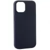 Evelatus Apple iPhone 14 Plus 6.7 Funda de silicona Premium Soft Touch azul medianoche