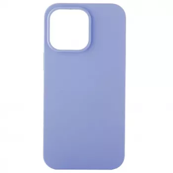 Evelatus Apple iPhone 14 Plus 6.7 Funda de silicona Premium Soft Touch morado claro