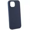 Evelatus Apple iPhone 14 Plus 6.7 Funda de silicona Premium Soft Touch azul marino profundo