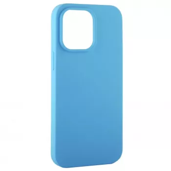 Evelatus Apple iPhone 14 Plus 6.7 Funda de silicona Premium Soft Touch azul cielo