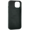 Evelatus Apple iPhone 14 Pro 6.1 Funda de silicona Premium Soft Touch verde oscuro