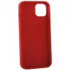 Evelatus Apple iPhone 14 Pro 6.1 Funda de silicona Premium Soft Touch roja