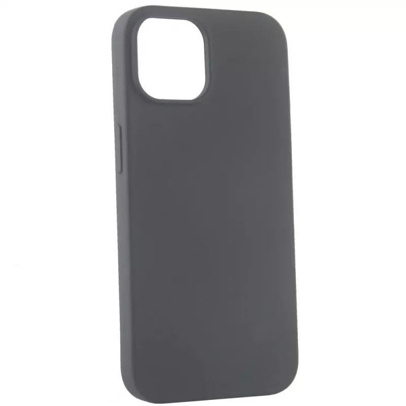 Evelatus Apple iPhone 14 Pro 6.1 Funda de silicona Premium Soft Touch carbón