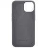 Evelatus Apple iPhone 14 Pro 6.1 Funda de silicona Premium Soft Touch carbón