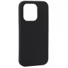 EVELATUS Funda de silicona Premium Soft Touch para Apple iPhone 14 Pro Max 6,7 - negra