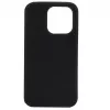 EVELATUS Funda de silicona Premium Soft Touch para Apple iPhone 14 Pro Max 6,7 - negra