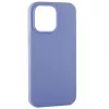 EVELATUS Apple iPhone 14 Pro Max 6.7 Funda de silicona Premium Soft Touch morado claro
