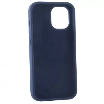 Evelatus Apple iPhone 14 Pro Max 6.7 Funda de silicona Premium Soft Touch azul marino profundo