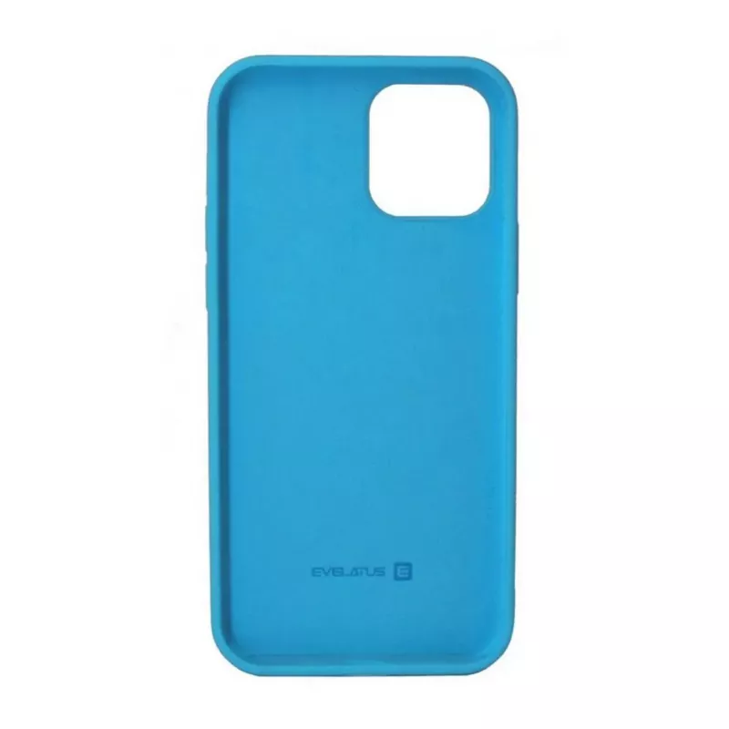 Evelatus Apple iPhone 14 Pro Max 6.7 Funda de silicona Premium Soft Touch azul cielo