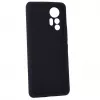 Evelatus Xiaomi 12 Lite Funda de silicona Premium Soft Touch negra