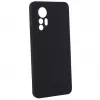 Evelatus Xiaomi 12 Lite Funda de silicona Premium Soft Touch negra