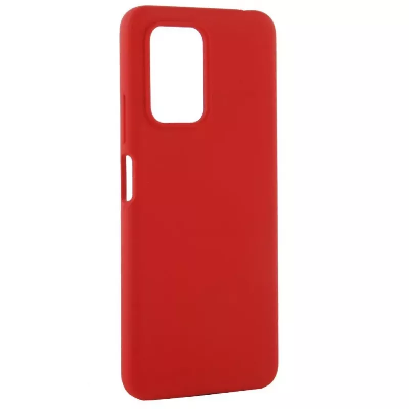 Evelatus Xiaomi POCO X4 GT Funda de silicona Premium Soft Touch roja