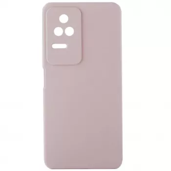 Evelatus Xiaomi POCO F4 Funda de silicona Premium Soft Touch rosa arena