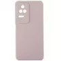 Evelatus Xiaomi POCO F4 Funda de silicona Premium Soft Touch rosa arena