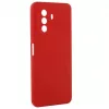 Evelatus Huawei Nova Y70 Funda de silicona Premium Soft Touch roja