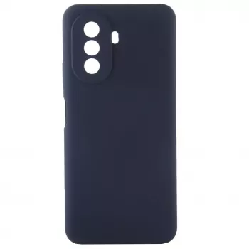 Evelatus Huawei Nova Y70 Funda de silicona Premium Soft Touch azul medianoche