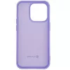 Evelatus Apple iPhone 14 Pro 6,1 inch Funda de silicona nano Soft Touch TPU morado