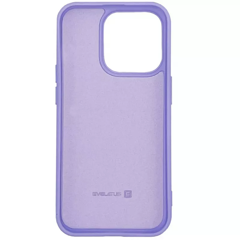 Evelatus Apple iPhone 14 Pro 6,1 inch Funda de silicona nano Soft Touch TPU morado