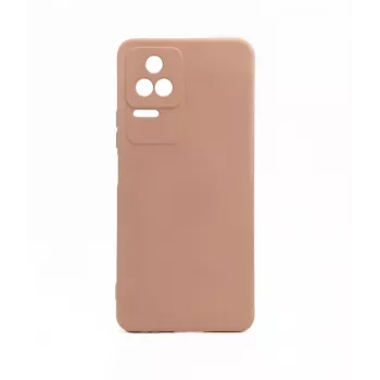 Evelatus Xiaomi POCO F4 Funda de silicona nano Soft Touch TPU beige