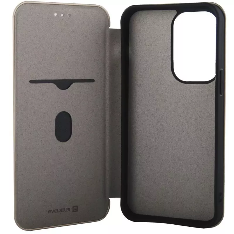 Evelatus Xiaomi POCO F4 Funda tipo libro dorada
