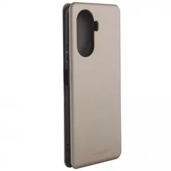 Evelatus Huawei Nova Y70 Funda tipo libro dorada