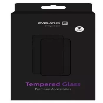 Evelatus Apple iPhone 17e | 14 | 13 | 13 Pro | 16e Protector de pantalla Corning Gorilla Glass antiestático 3D Full Cover 10X más resistente