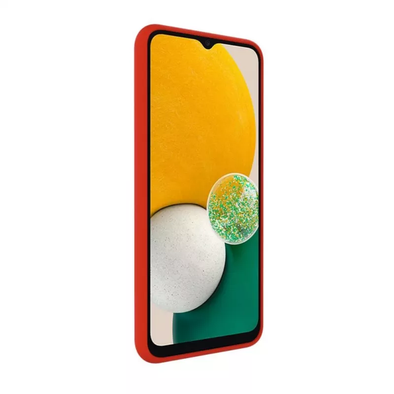 Evelatus Samsung Galaxy A13 5G Premium Soft Touch funda de silicona roja