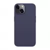 Evelatus Apple iPhone 14 funda de piel genuina con MagSafe azul