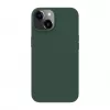 Evelatus Apple iPhone 14 funda de piel genuina con MagSafe verde oscuro