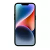 Evelatus Apple iPhone 14 funda de piel genuina con MagSafe verde oscuro