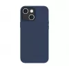 Evelatus Apple iPhone 14 Plus funda de piel genuina con MagSafe azul
