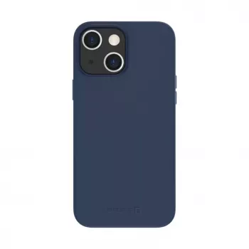 Evelatus Apple iPhone 14 Plus funda de piel genuina con MagSafe azul