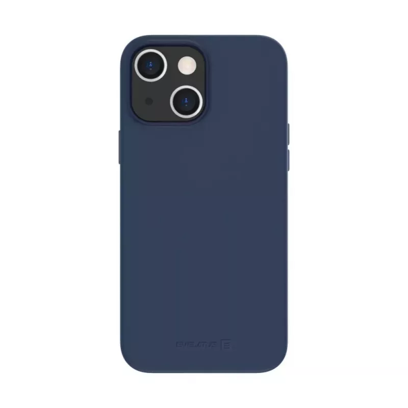 Evelatus Apple iPhone 14 Plus funda de piel genuina con MagSafe azul