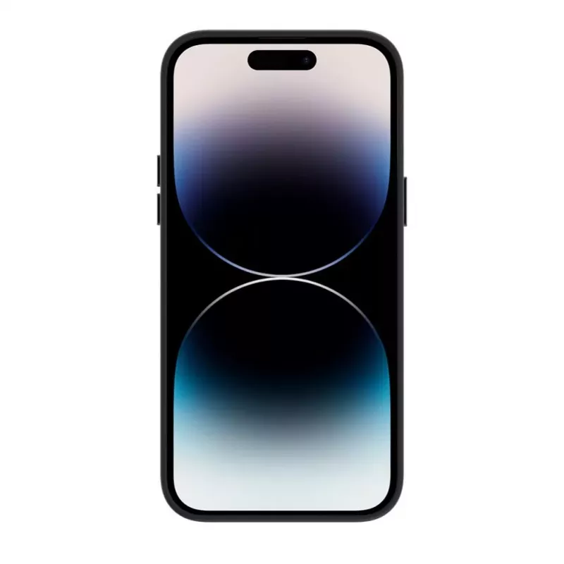 Evelatus Apple iPhone 14 Pro funda de piel genuina con MagSafe negra