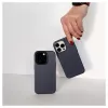 Evelatus Apple iPhone 14 Pro funda de piel genuina con MagSafe azul