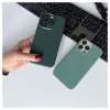 Evelatus Apple iPhone 14 Pro funda de piel genuina con MagSafe verde oscuro