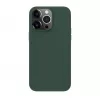 Evelatus Apple iPhone 14 Pro Max funda de piel genuina con MagSafe verde oscuro